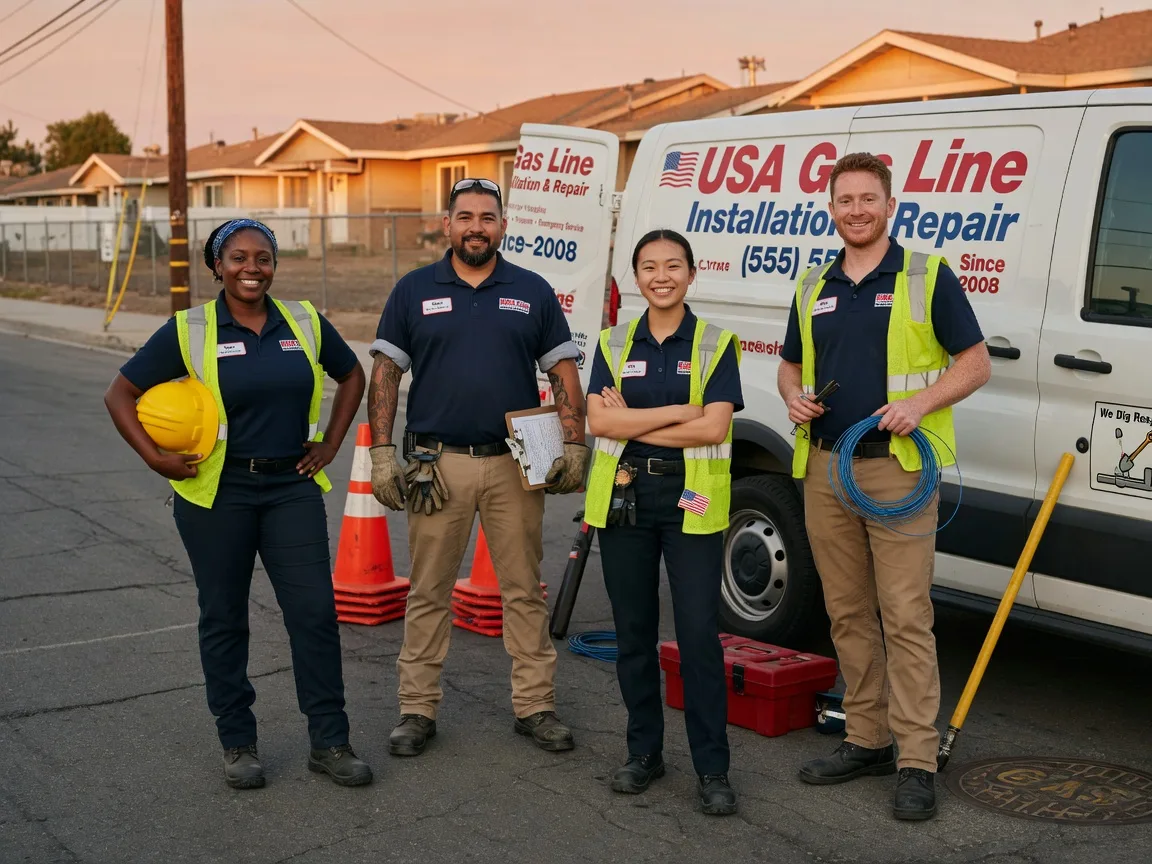 Gas Line Installation company in Denhoff, ND